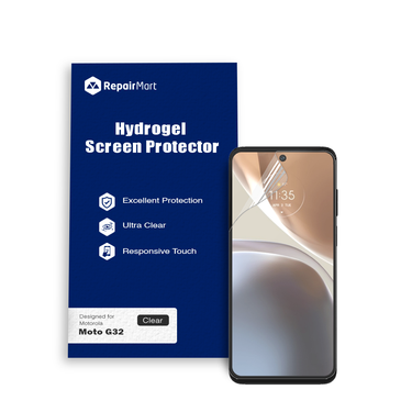 Motorola Moto G32 Compatible Premium Hydrogel Screen Protector With Full Coverage Ultra HD